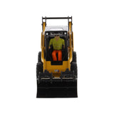 CAT Caterpillar 272D3 Skid Steer Loader with Operator Yellow "High Line" Series 1/32 Diecast Model by Diecast Masters-4