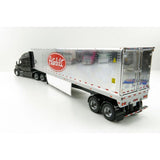 1/50 Scale 579 Ultraloft Peterbilt Semi Truck Toy With Reefer Trailer