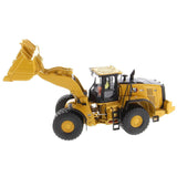 CAT Caterpillar 982 XE Wheel Loader Yellow with Operator "High Line Series" 1/50 Diecast Model by Diecast Masters-1