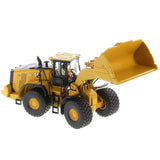 CAT Caterpillar 982 XE Wheel Loader Yellow with Operator "High Line Series" 1/50 Diecast Model by Diecast Masters-2