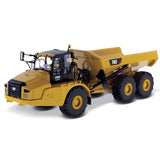 1/50 Scale Caterpillar 745 Articulated Diecast Toy Dump Truck With Operator