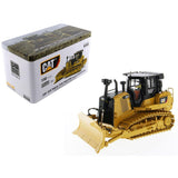 CAT Caterpillar D7E Track Type Tractor Dozer in Pipeline Configuration with Operator "High Line Series" 1/50 Diecast Model by Diecast Masters-0