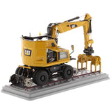 1/50 Scale Caterpillar M323F Railroad Diecast Toy Excavator With 3 Tools