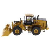 CAT Caterpillar 966 GC Wheel Loader Yellow with Operator "High Line Series" 1/50 Diecast Model by Diecast Masters-1