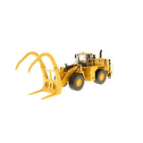 1/50 Scale Diecast Caterpillar 988k Wheel Loader Toy With Grapple & Operator