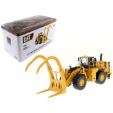 CAT Caterpillar 988K Wheel Loader with Grapple with Operator "High Line Series" 1/50 Diecast Model by Diecast Masters-0