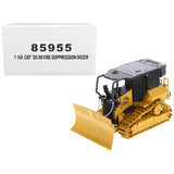 CAT Caterpillar D5 XR Fire Suppression Track Type Dozer Yellow "High Line" Series 1/50 Diecast Model by Diecast Masters-0