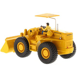 CAT Caterpillar 966A Wheel Loader Yellow with Operator "Vintage Series" 1/50 Diecast Model by Diecast Masters-2