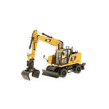 1/50 Scale M318F Caterpillar Excavator - Wheeled Diecast Toy