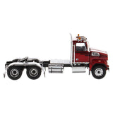 1/50 Scale Metallic Red Western Star 4700 SF Tandom Toy Semi Truck