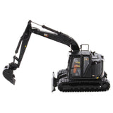 CAT Caterpillar 315 Track Type Hydraulic Excavator Special Black Finish with Operator "High Line" Series 1/50 Diecast Model by Diecast Masters-1