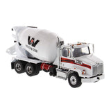 1/50 Scale Western Star Toy Cement Truck White 4700 SB - Diecast