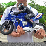 1:6 Scale Remote Control Motorcycle - Self Balancing Stunt Bike