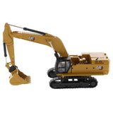 CAT Caterpillar 395 Next-Generation Hydraulic Excavator (General Purpose Version) Yellow with Additional Tools "High Line Series" 1/87 (HO) Diecast Model by Diecast Masters-2