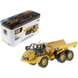 CAT Caterpillar 730 Articulated Dump Truck with Operator "High Line" Series 1/87 (HO) Scale Diecast Model by Diecast Masters-0