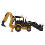 CAT Caterpillar 420E Backhoe Loader Yellow "Micro-Constructor" Series Diecast Model by Diecast Masters-2